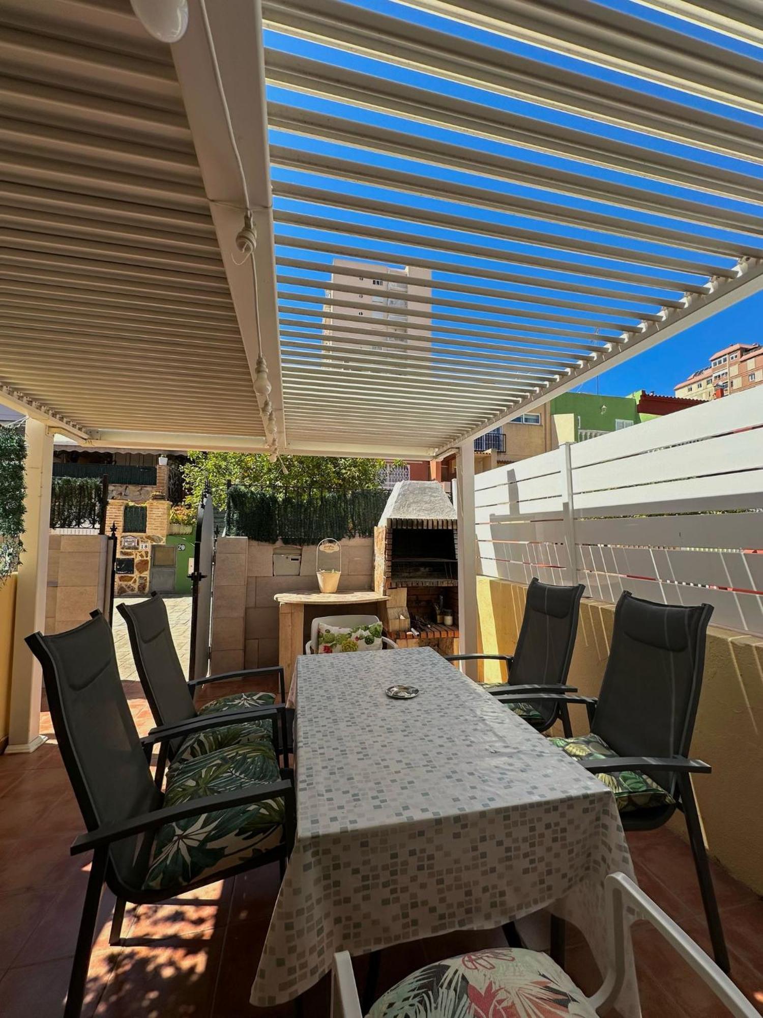 Apartamento Barbacoa, Piscina Y Playa 푸에블라 데 파르날스 외부 사진